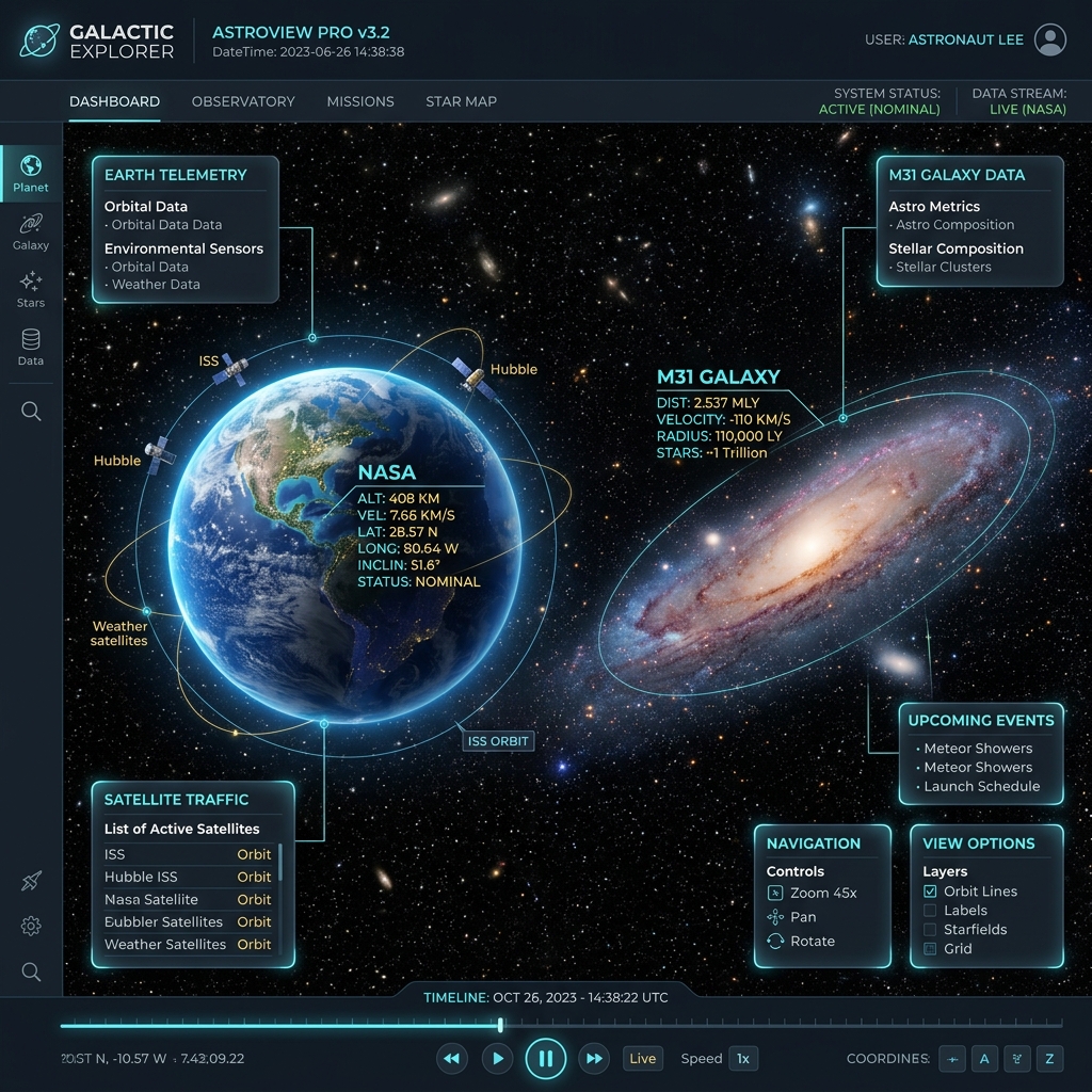UniverseFact Astronomy Platform